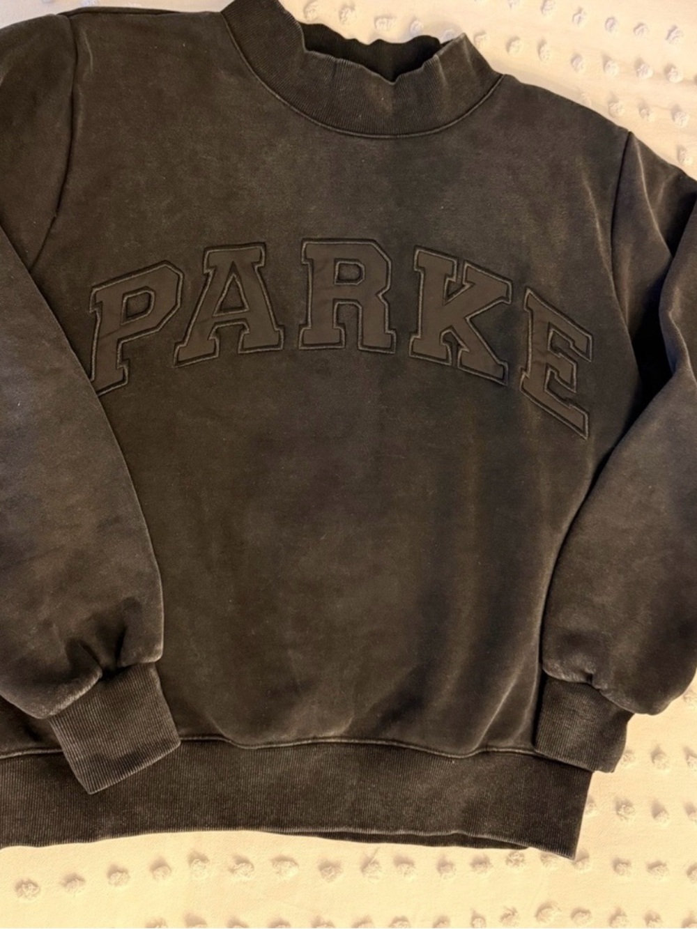 parke halloween rare black mock neck s/m - Picture 2 of 4
